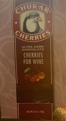 Ultra Dark Chocolate Cherries For Wine