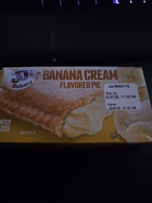 Pie, Banana Cream