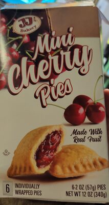 Mini Cherry Individually Wrapped Pies, Mini Cherry