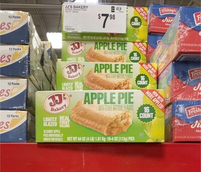 Apple Flavor Lightly Glazed Pie, Apple