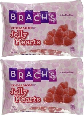 Cinnamon Jelly Hearts Candy, Cinnamon Jelly Hearts