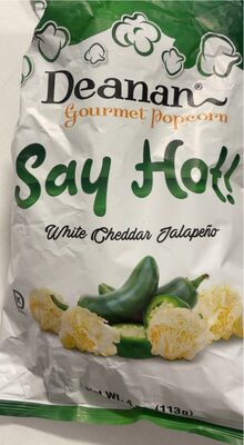 Say Hot! White Cheddar Jalapeno Gourmet Popcorn, Say Hot!