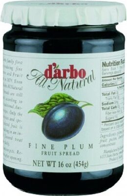 Plum Fruit Spread, Plum Fruit