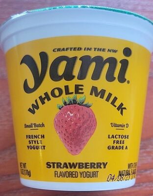 Strawberry Flavored Whole Milk Yogurt, Strawberry