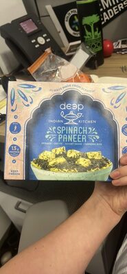 Deep Indian Kitchen Spinach Paneer, 10 Oz