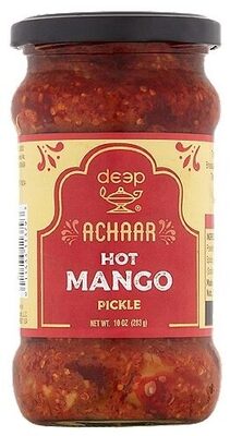 Deep, Hot Mango Pickle Relish In Oil