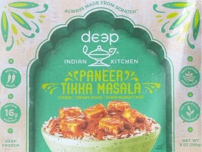 Medium Spice Paneer Tikka Masala Cheese Creamy Sauce Cumin Basmati Rice, Medium Spice