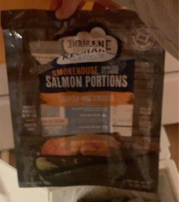 Lightly Oak Smoked Smokehuouse Salmon Portions, Lightly Oak Smoked