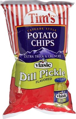 Dill Pickle Cascade Style Potato Chips, Dill Pickle