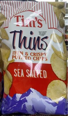 Sea Salted Thin & Crispy Potato Chips, Sea Salted