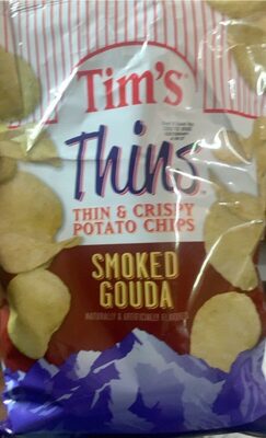 Smoked Gouda Thin & Crispy Potato Chips, Smoked Gouda