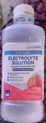 Strawberry Electrolyte Solution