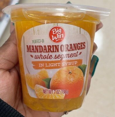 Mandarin Oranges Whole Segment In Light Syrup, Mandarin In Light Syrup