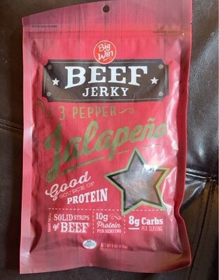 3 Pepper Jalapeno Beef Jerky, 3 Pepper Jalapeno