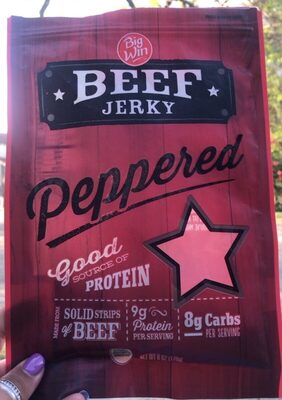 Peppered Beef Jerky, Peppered