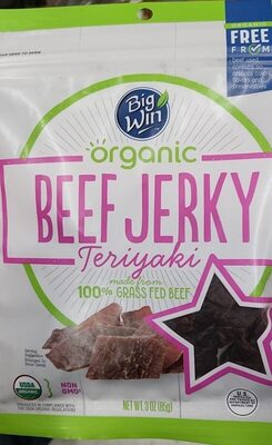 Teriyaki Organic Beef Jerky, Teriyaki