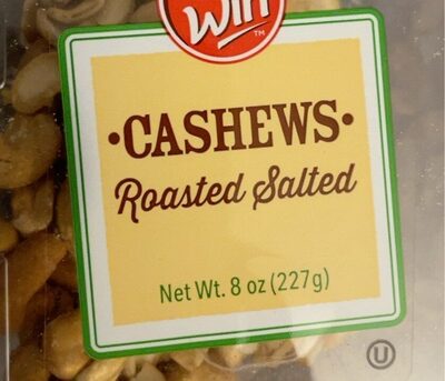 Salted Roasted Cashews, Salted Roasted