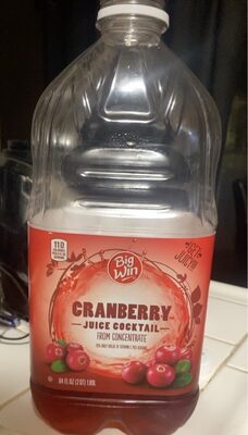Cranberry Juice Cocktail, Cranberry