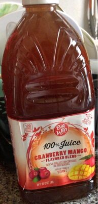 Cranberry Mango Flavored Juice Blend, Cranberry Mango