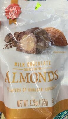 Milk Chocolate Double Dipped Almonds, Milk Chocolate