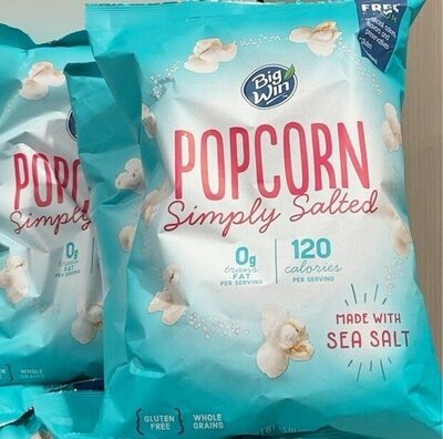 Sea Salt Popcorn, Sea Salt