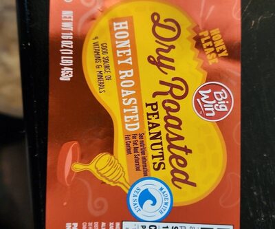 Honey Dry Roasted Peanuts, Honey Dry Roasted