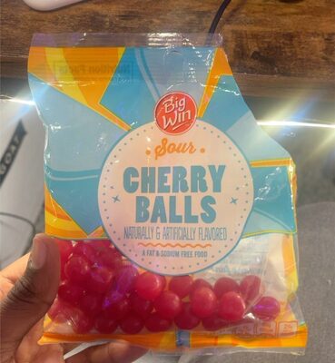 Cherry Sour Flavored Balls, Cherry Sour