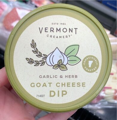 Garlic & Herb Creamy Flavor Goat Cheese Dip, Garlic & Herb