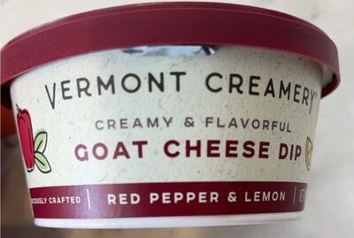 Red Pepper & Lemon Goat Cheese Dip, Red Pepper & Lemon