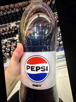 Diet Pepsi Cola 2 Liter Plastic Bottle
