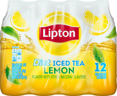 Lemon Diet Iced Tea, Lemon