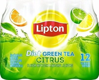 Diet Green Tea, Citrus