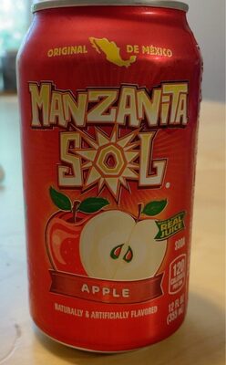 Manzanita Sol Red Apple 12 Fl Oz Can Single