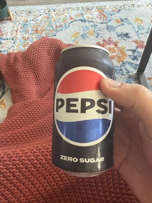 Pepsi Zero Sugar Cola 12 Fluid Ounce Aluminum Can