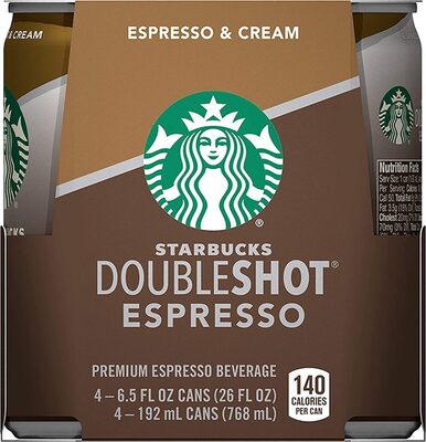 Espresso And Cream Premium Espresso Beverage