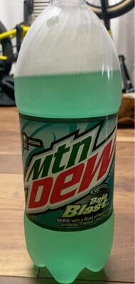 Baja Blast Soda With A Blast Of Tropical Lime, Baja Blast