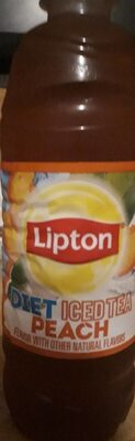 Lipton, Diet Iced Tea, Peach, Peach