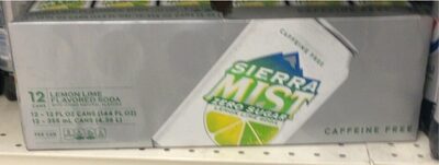 Lemon-Lime Flavored Zero Sugar Soda, Lemon-Lime