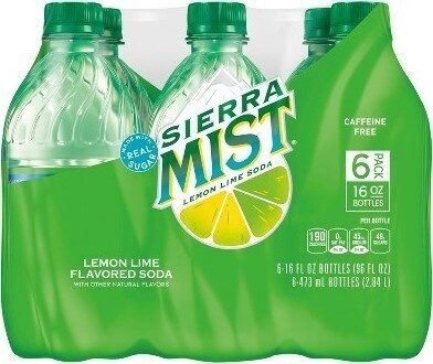 Lemon-Lime Flavored Soda, Lemon-Lime