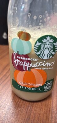 Pumpkin Spice Chilled Coffee Drink, Pumpkin