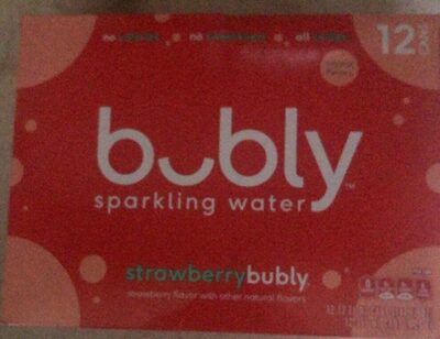 Strawberry Sparkling Water, Strawberry