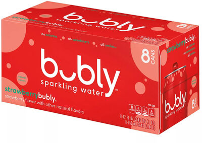 Strawberry Sparkling Water, Strawberry