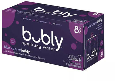 Blackberry Sparkling Water, Blackberry