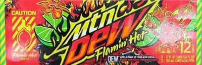 Flamin' Hot Soda With A Blast Of Heat And Citrus, Flamin' Hot