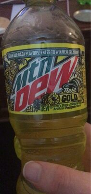 Baja Gold Soda, Pineapple