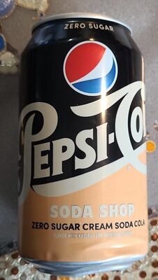 Zero Sugar Cream Soda Cola
