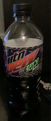 Pitch Black Zero Sugar Soda With A Blast Of Dark Citrus Punch, Pitch Black