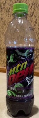 Pitch Black Soda With A Blast Of Dark Citrus Punch, Pitch Black