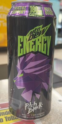Pitch Black Energy Drink