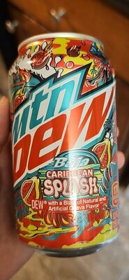Baja Caribben Splash Soda, Guava